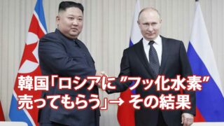 韓国「ロシアに ”フッ化水素” 売ってもらう」→ その結果