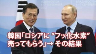 韓国「ロシアに ”フッ化水素” 売ってもらう」→ その結果
